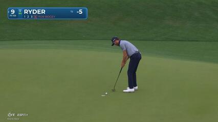 Sam Ryder | Round 1 | 9th hole | Shot 4 | 2025 Houston Open