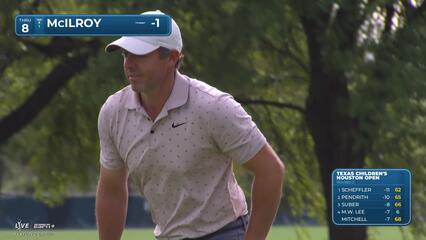 Rory McIlroy | Round 2 | 8th hole | Shot 5 | 2025 Houston Open
