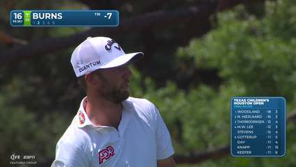 Sam Burns | Round 4 | 16th hole | Shot 2 | 2026 Texas Children's