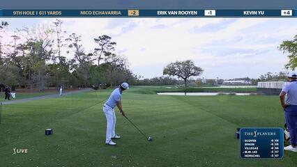 Nico Echavarria | Round 1 | 9th hole | Shot 1 | 2025 THE PLAYERS