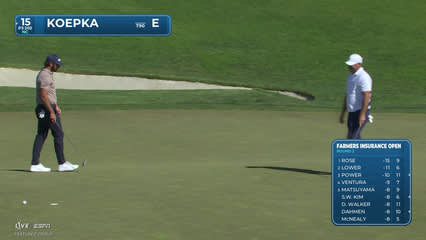 Brooks Koepka | Round 2 | 15th hole | Shot 3 | 2026 Farmers