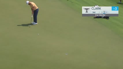 Wyndham Clark | Round 3 | 3rd hole | Shot 4 | 2026 TOUR Championship