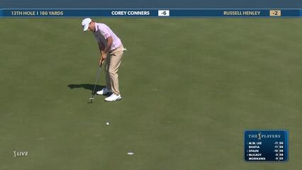 Russell Henley | Round 3 | 13th hole | Shot 3 | 2025 THE PLAYERS