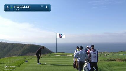 Beau Hossler | Round 4 | 3rd hole | Shot 3 | 2025 Farmers