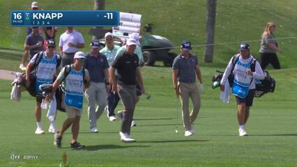 Jake Knapp | Round 1 | 16th hole | Shot 2 | 2025 Cognizant Classic