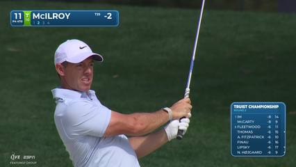 Rory McIlroy | Round 2 | 11th hole | Shot 2 | 2026 Truist Championship