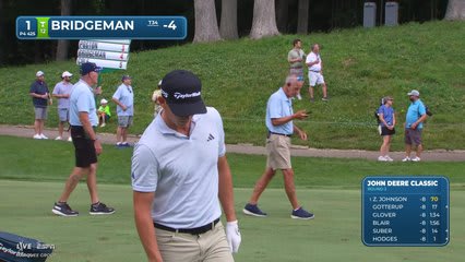 Jacob Bridgeman | Round 2 | 1st hole | Shot 2 | 2026 John Deere
