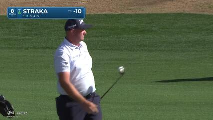 Sepp Straka | Round 2 | 8th hole | Shot 2 | 2025 The American Express