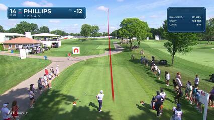 Chandler Phillips | Round 3 | 14th hole | Shot 1 | 2025 Rocket Classic