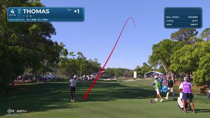 Justin Thomas | Round 3 | 4th hole | Shot 1 | 2025 Valspar