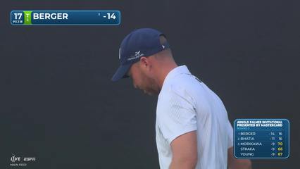 Daniel Berger | Round 3 | 17th hole | Shot 2 | 2026 Arnold Palmer