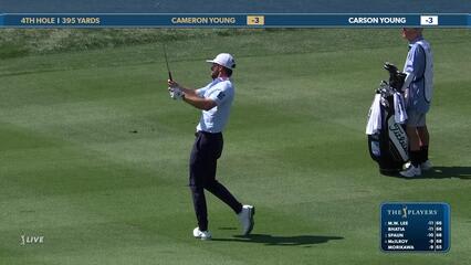 Cameron Young | Round 3 | 4th hole | Shot 2 | 2025 THE PLAYERS