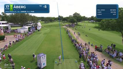 Ludvig Åberg | Round 3 | 17th hole | Shot 1 | 2026 Charles Schwab