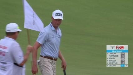 Harris English | Round 4 | 3rd hole | Shot 3 | 2025 TOUR Championship