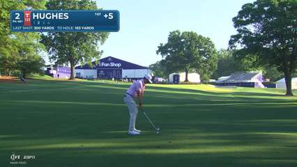 Mackenzie Hughes | Round 4 | 2nd hole | Shot 2 | 2026 Truist Championship