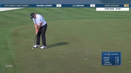Sepp Straka | Round 1 | 11th hole | Shot 5 | 2026 THE PLAYERS