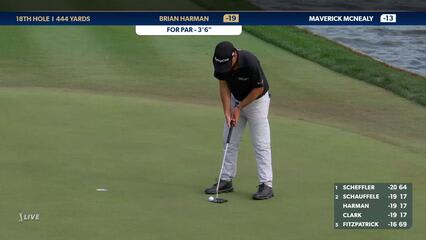 Brian Harman | 2024 THE PLAYERS | Round 4 | 18th hole | Shot 4