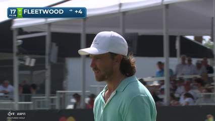 Tommy Fleetwood | Round 3 | 17th hole | Shot 3 | 2026 Arnold Palmer