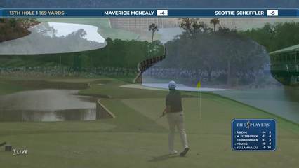 Scottie Scheffler | Round 4 | 13th hole | Shot 1 | 2026 THE PLAYERS