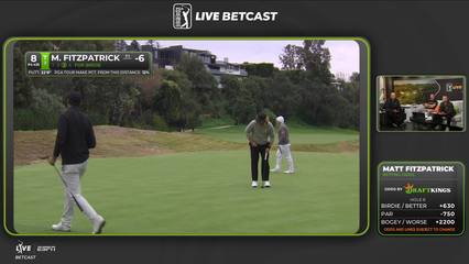 Matt Fitzpatrick | Round 2 | 8th hole | Shot 4 | 2026 The Genesis