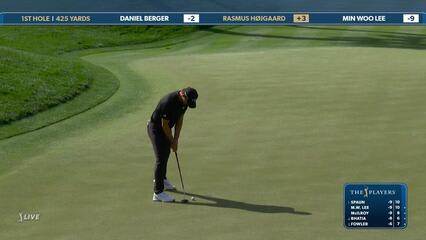 Rasmus Hojgaard | Round 2 | 1st hole | Shot 5 | 2025 THE PLAYERS