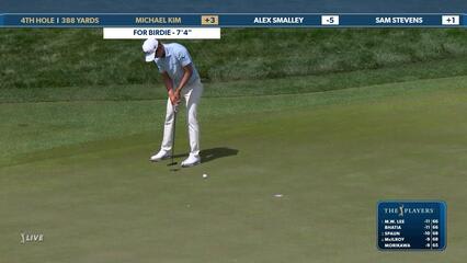 Michael Kim | Round 2 | 4th hole | Shot 3 | 2025 THE PLAYERS