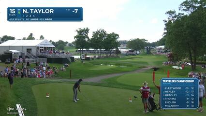 Nick Taylor | Round 3 | 15th hole | Shot 1 | 2025 Travelers