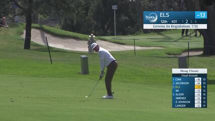 Ernie Els | Round 3 | 12th hole | Shot 2 | 2026 Hoag Classic