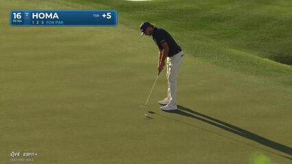 Max Homa | Round 1 | 16th hole | Shot 3 | 2025 WM Phoenix Open