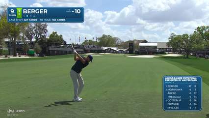 Daniel Berger | Round 2 | 9th hole | Shot 2 | 2026 Arnold Palmer