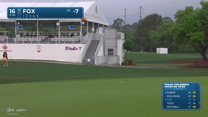 Ryan Fox | Round 2 | 16th hole | Shot 3 | 2025 Houston Open