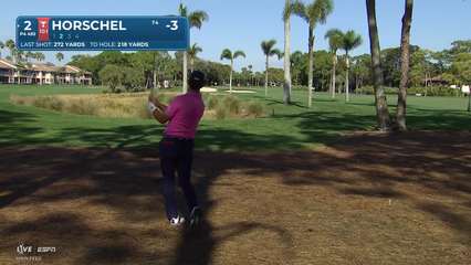 Billy Horschel | Round 1 | 2nd hole | Shot 2 | 2026 Cognizant Classic