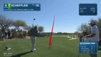 Scottie Scheffler | Round 4 | 6th hole | Shot 1 | 2026 WM Phoenix Open