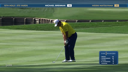 Hideki Matsuyama | Round 4 | 12th hole | Shot 2 | 2026 THE PLAYERS