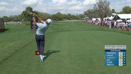 Corey Conners | Round 4 | 10th hole | Shot 1 | 2025 Arnold Palmer Invitational