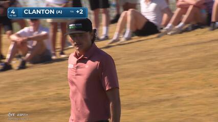 Luke Clanton | Round 1 | 4th hole | Shot 3 | 2025 WM Phoenix Open
