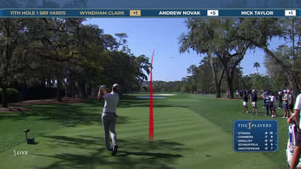 Wyndham Clark | Round 2 | 11th hole | Shot 1 | 2026 THE PLAYERS