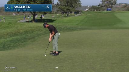 Danny Walker | Round 2 | 7th hole | Shot 4 | 2025 Farmers