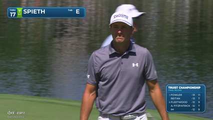 Jordan Spieth | Round 4 | 17th hole | Shot 3 | 2026 Truist Championship