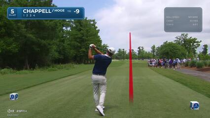 Kevin Chappell | Round 2 | 5th hole | Shot 1 | 2025 Zurich Classic