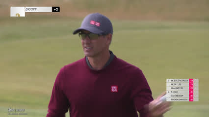 Adam Scott | Round 4 | 2nd hole | Shot 4 | 2026 Genesis Scottish Open