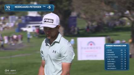 Rasmus Neergaard-Petersen | Round 3 | 10th hole | Shot 4 | 2026 Farmers