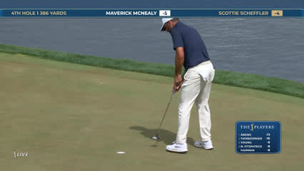 Scottie Scheffler | Round 4 | 4th hole | Shot 6 | 2026 THE PLAYERS