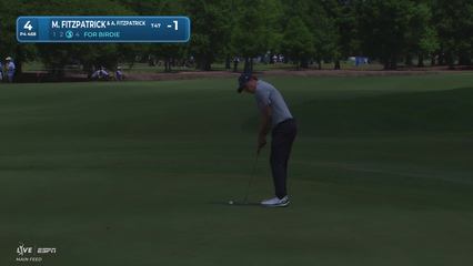 Matt Fitzpatrick | Round 1 | 4th hole | Shot 4 | 2026 Zurich Classic