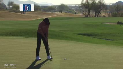 Luke Clanton | Round 1 | 13th hole | Shot 5 | 2025 WM Phoenix Open