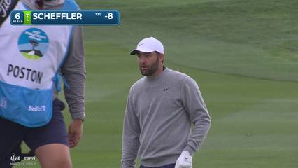 Scottie Scheffler | Round 3 | 6th hole | Shot 3 | 2026 AT&T Pebble Beach