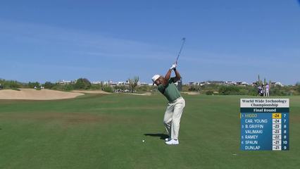Garrick Higgo | Round 4 | 8th hole | Shot 2 | 2025 World Wide Technology