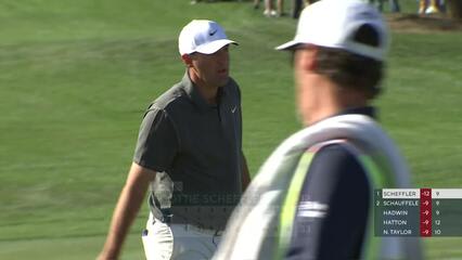 Scottie Scheffler | 2023 WM Phoenix Open | Round 3 | 9th hole | Shot 4