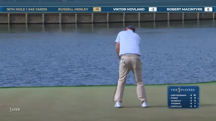 Russell Henley | Round 1 | 16th hole | Shot 4 | 2026 THE PLAYERS