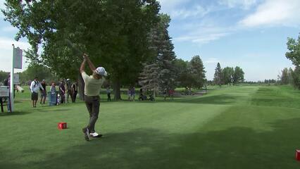 Miguel Angel Jiménez | Round 1 | 11th hole | Shot 1 | 2025 Rogers Charity